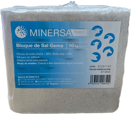 Bloque de Sal Natural 10 kg